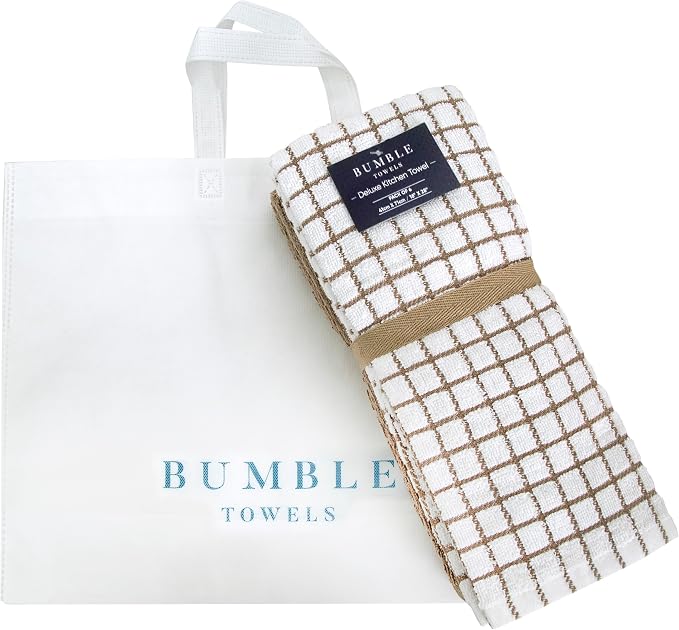 Bumble Kitchen Towels | 16" x 28" | 100% Cotton Dish Towels - Image 7