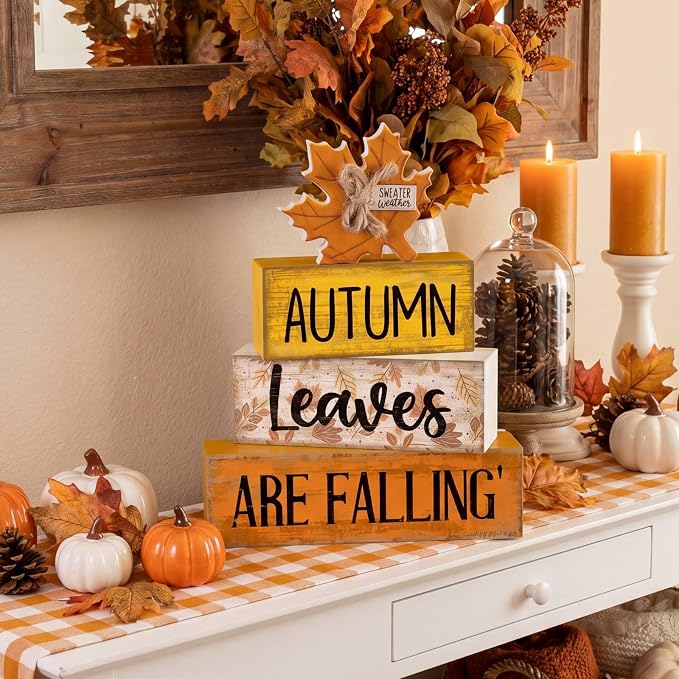 Lineshading 4 Pcs Fall Decoration - Image 4