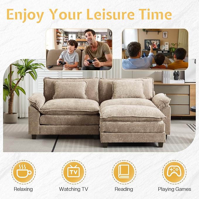 Modular Sectional Sofa, Cloud Couch - Image 6