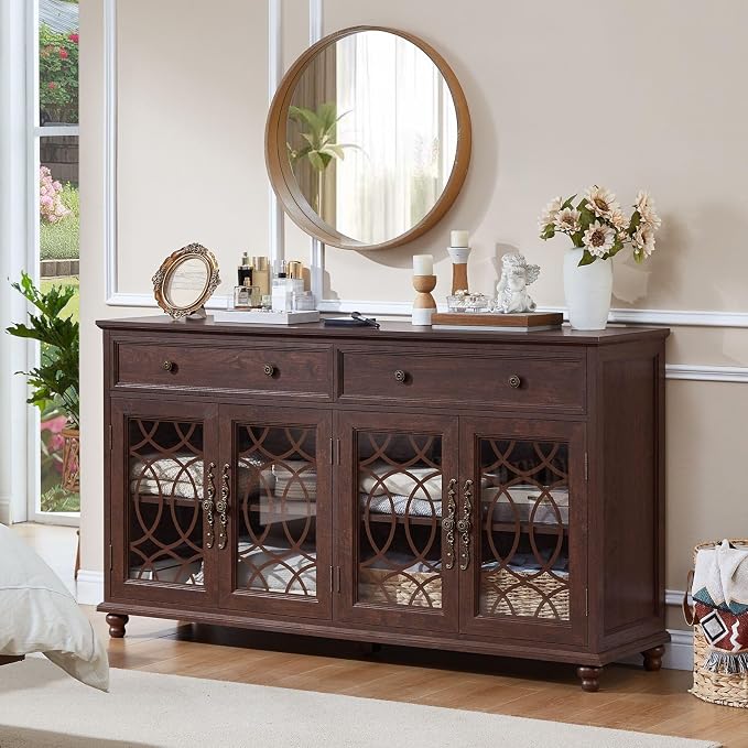 Joaxswe Large Sideboard Buffet Cabinet - Image 9