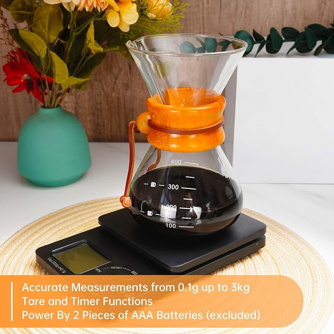 SuperCook Pour Over Coffee Kit, Coffee Maker Set, All in One Hand Drip Coffee - Image 6