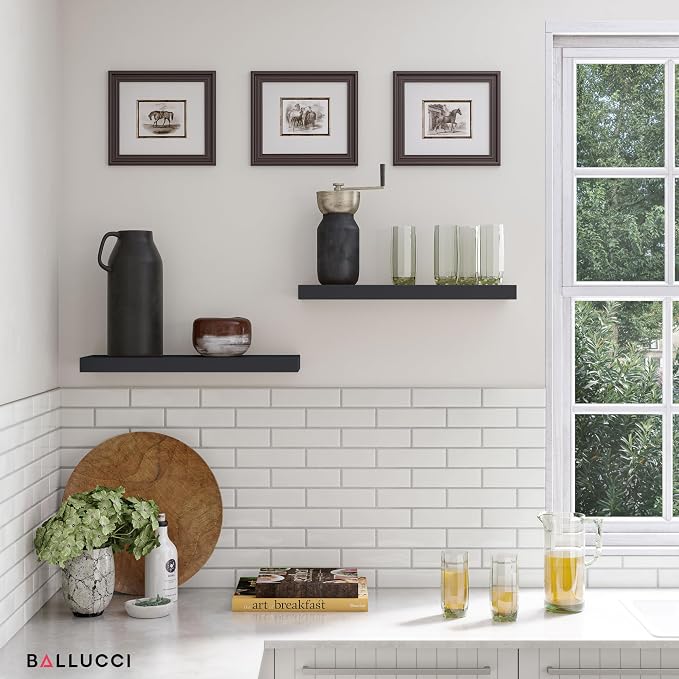 Ballucci Floating Shelves for Wall, - Image 4