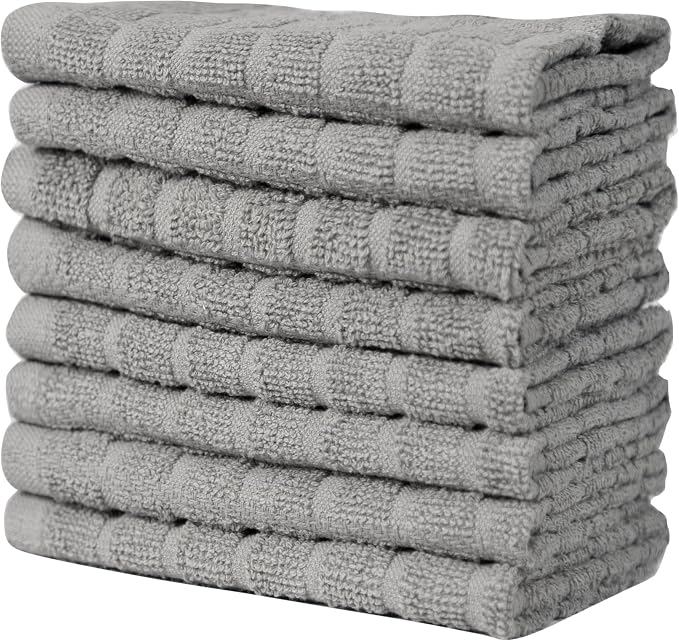 Bumble Dish Cloths | 12" x 12" | 100% Cotton Kitchen Towels | 406 GSM | Soft - Image 5