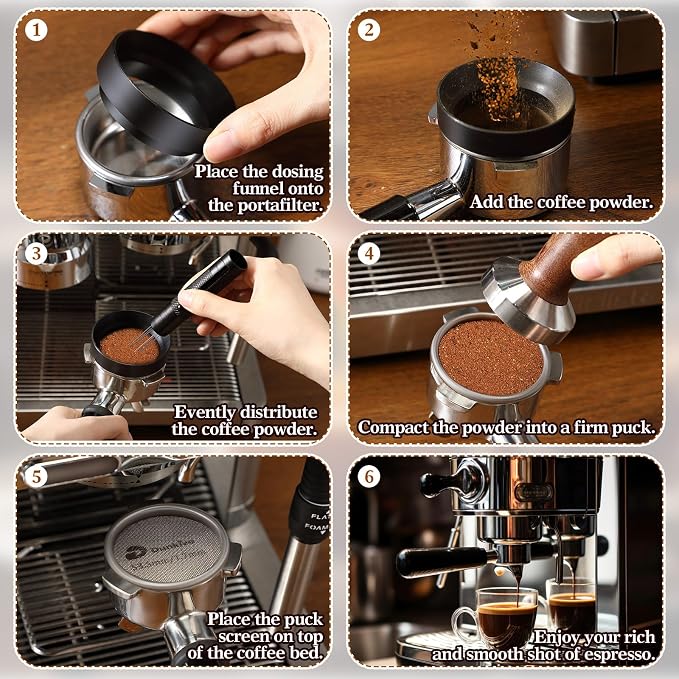 54mm Retractable WDT Tool, Espresso Accessories Kit - Image 5