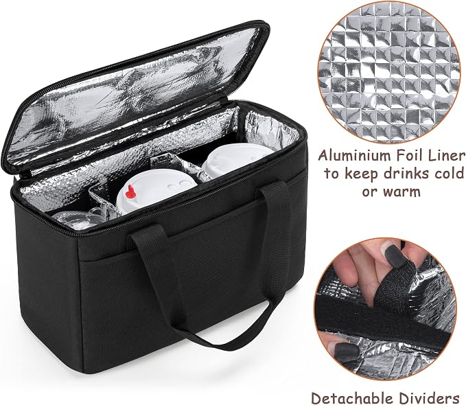 Trunab Reusable 3 Cups Drink Carrier - Image 3