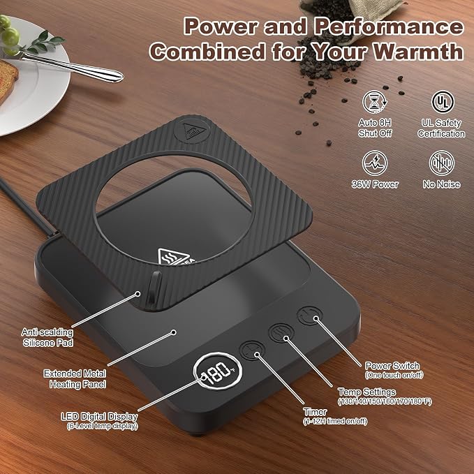 Felibeaco Coffee Mug Warmer &Mug Set - Image 6