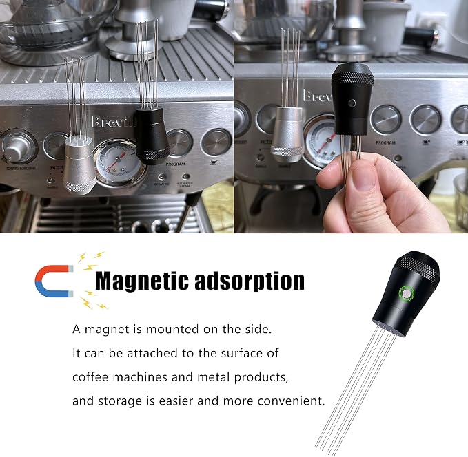 NEOUZA Coffee WDT Distribution Tool Accessories, Aluminum Handle Built-in - Image 5
