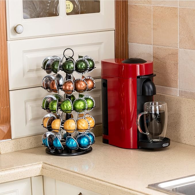 5 Tier Vertuo Carousel Stand Storage - Image 5