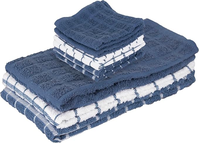 Ritz Premium 3-Pack Kitchen Towel & 6-Pack Dish Cloth Set by RITZ