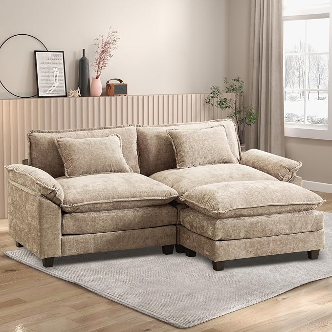 Modular Sectional Sofa, Cloud Couch by OQQOEE