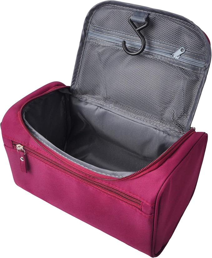Vercord Mens Toiletry Bag Wash Travel Small Shaving Dop Kit Shower Bathroom by Vercord
