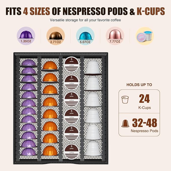 Coffee Station Organizer Compatible - Image 4
