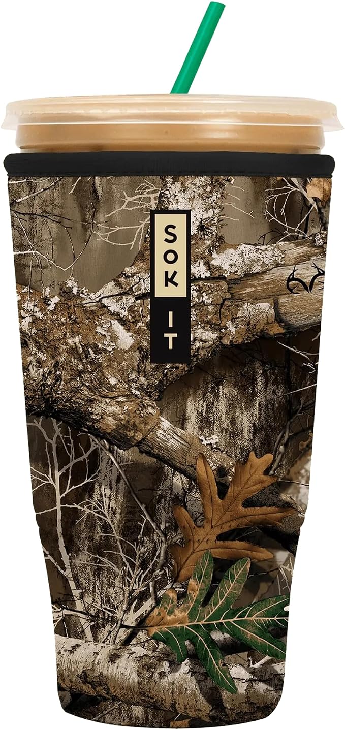 Sok It JavaSok Iced Coffee & Cold Soda Insulated Neoprene Cup Sleeve by SokIt