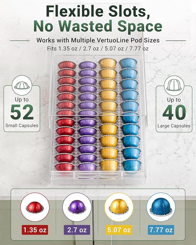 EVERIE Coffee Pod Holder Drawer Compatible - Image 3