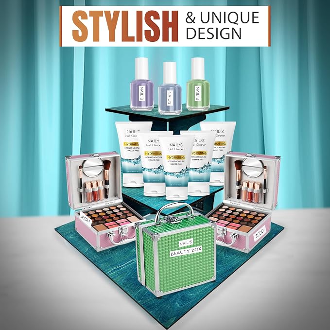 3-Tier Corner Retail Table Display Stand - Image 2