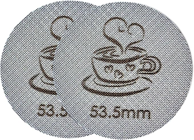 Espresso Puck Screen for 54mm Portafilter Basket, 1.7mm Thickness Made by Unknown