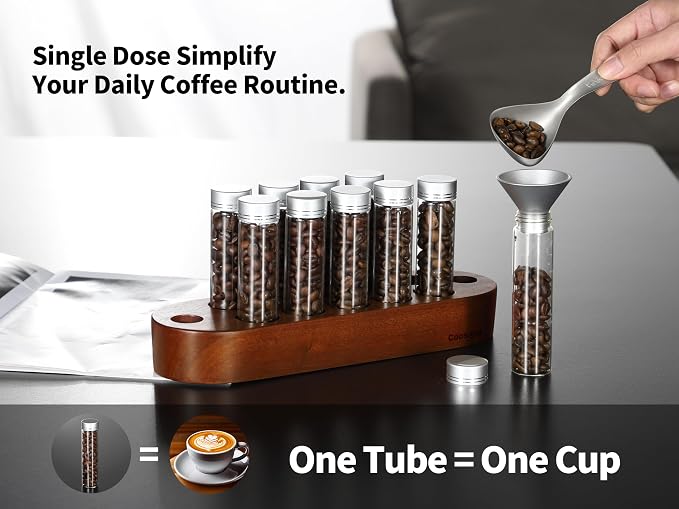 Coffee Bean Container, Single Dose Coffee Bean Storage - Image 6