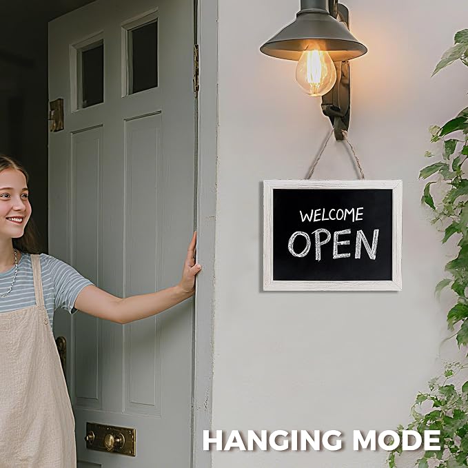 SELEAD 3-Pack Solid Wood Frame Chalkboard - Image 4