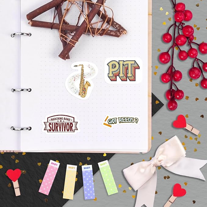 100Pcs Marching Band Stickers - Image 6
