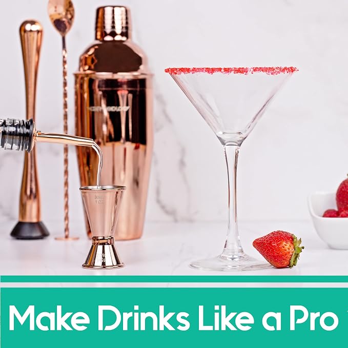 Modern Mixology 8-Piece Cocktail Shaker Set - Image 7