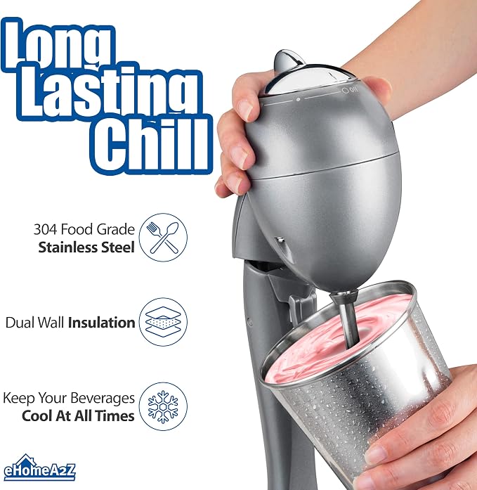 Malt Cup Stainless Steel Ice Cream Milkshake Commercial Grade 30 oz - Image 3