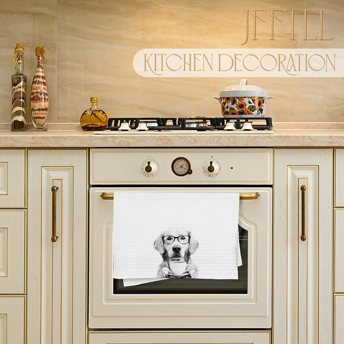 Dachshund Gifts Coffee Kitchen Towels, Gifts - Image 3