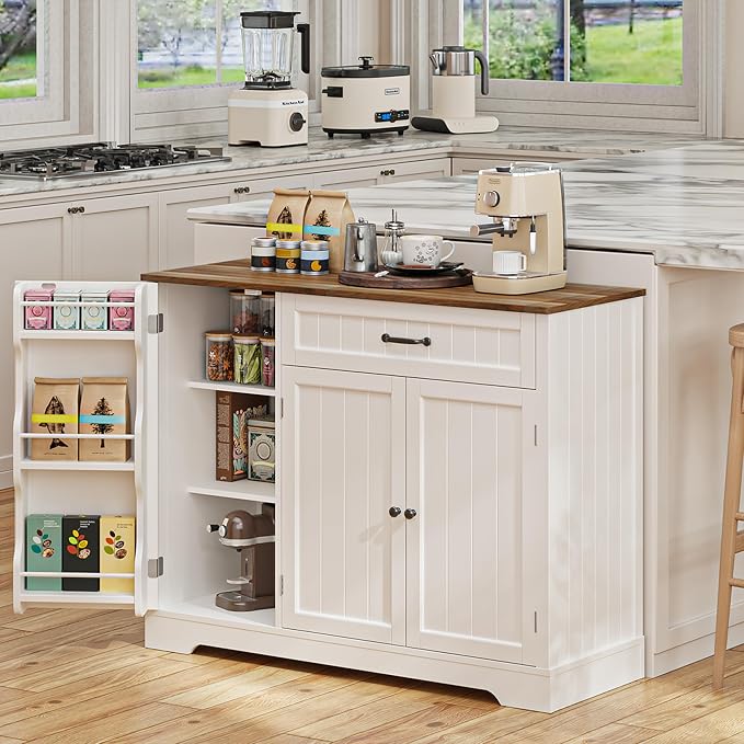 Gizoon Kitchen Coffee Bar Cabinet - Image 7