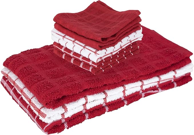 Ritz Premium 3-Pack Kitchen Towel & 6-Pack Dish Cloth Set by RITZ