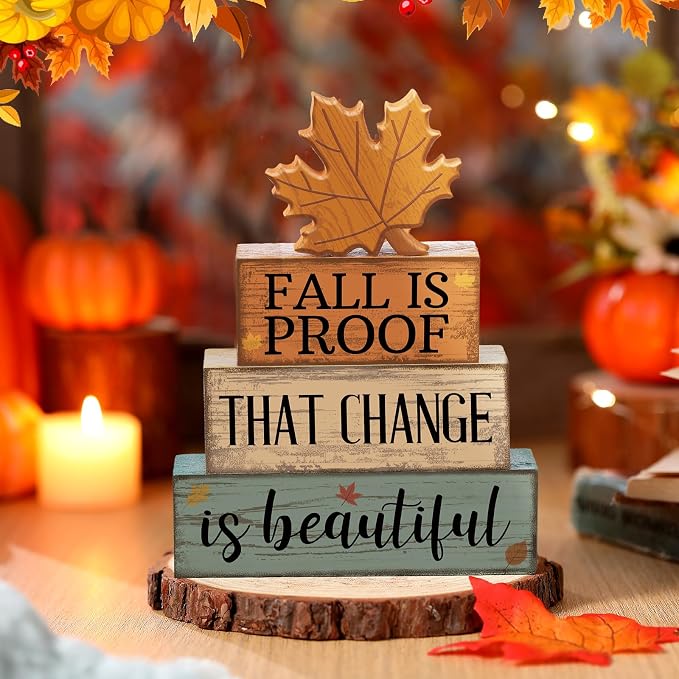 Lineshading 4 Pcs Fall Decoration - Image 2