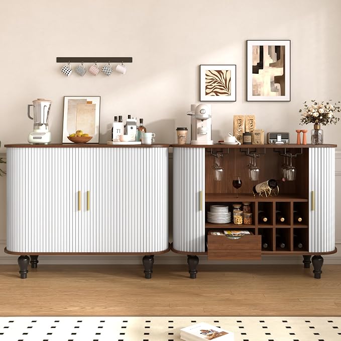 Merax Coffee & Liquor Bar Cabinet 39" - Image 8