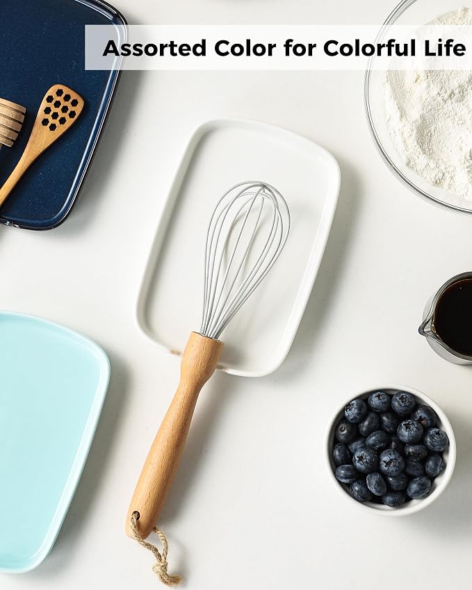 ABRUTY Spoon Rest for Stove Top, Ceramic Spoon Holder for Counter, Modern - Image 6