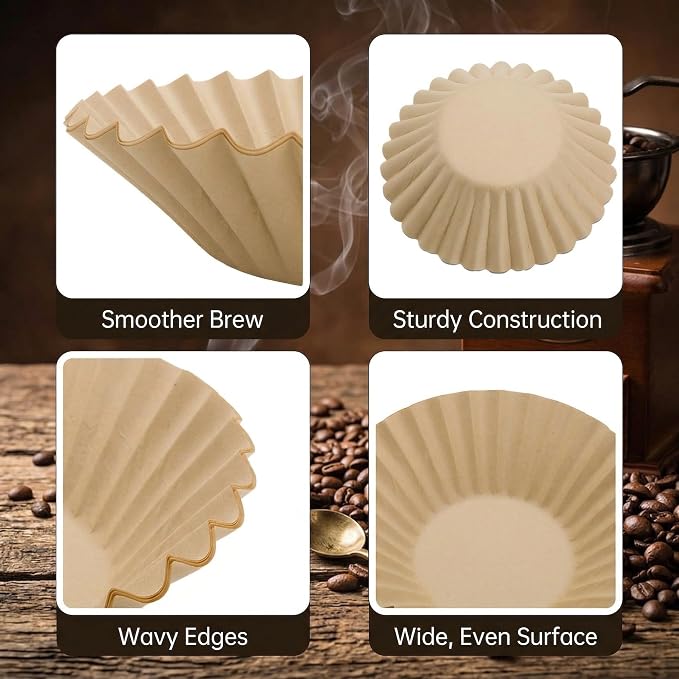 Unbleached Coffee Filters compatible - Image 4