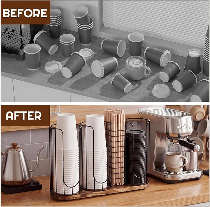 Geelin 18oz Adjustable Coffee Cup Dispenser - Image 4