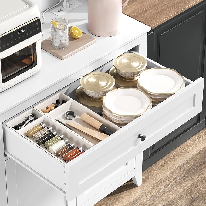 IDEALHOUSE 63'' Pantry Cabinet - Image 4