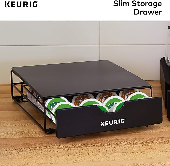 Keurig Slim Non-Rolling Storage Drawer, Coffee Pod Storage, Holds up to 24 - Image 7
