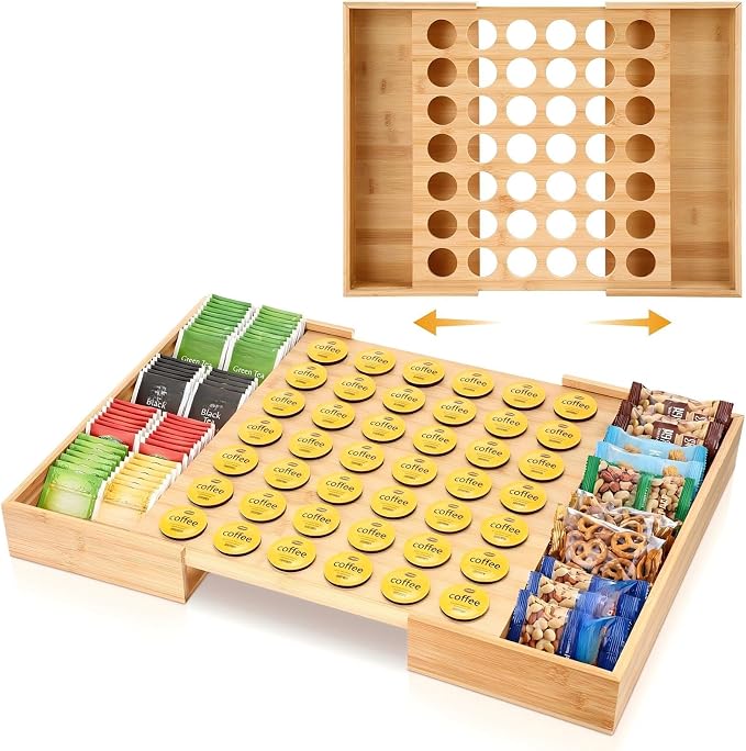 SiliFine Bamboo Pod Holder Compatible by SiliFine