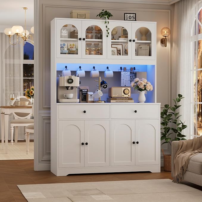 71" LED Kitchen Pantry Cabinet - Image 9