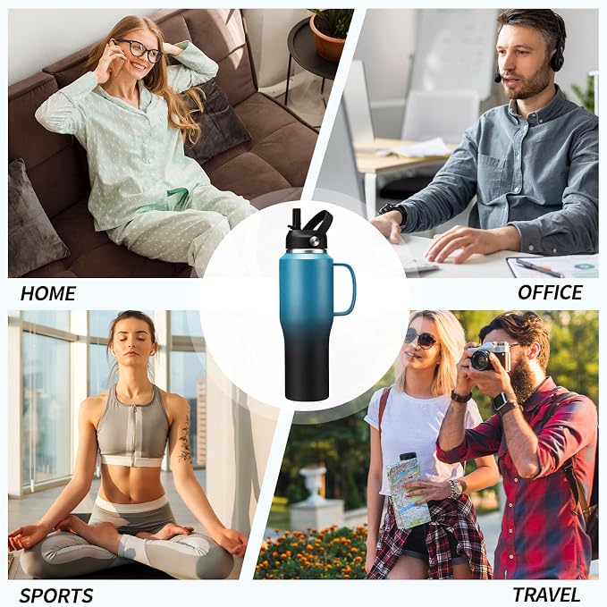 32 40 OZ Insulated Water-Bottle - Image 8