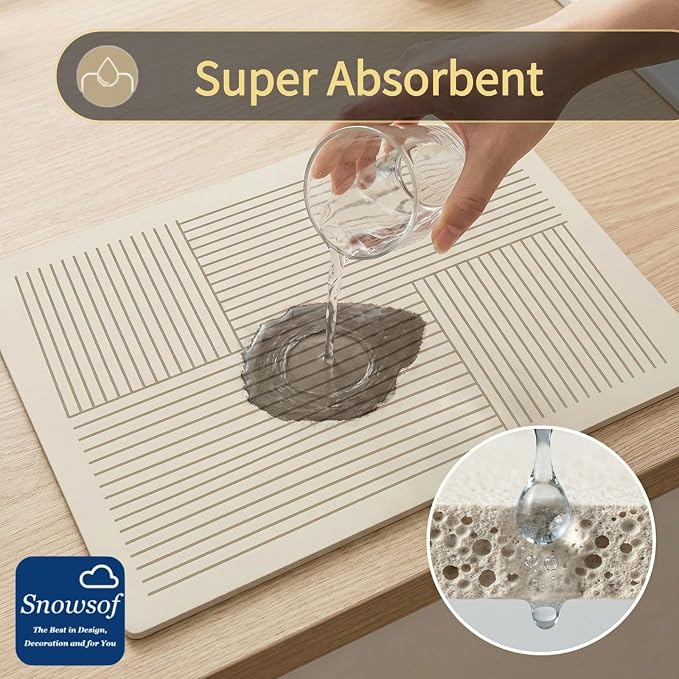 Coffee Mat - Absorbent Dish Drying Mat - Image 5