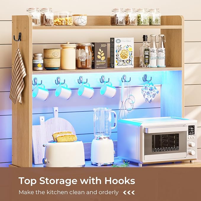 Itaar 35.4 inch Bakers Rack - Image 5