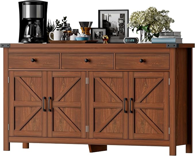 VVFLU 63" Sideboard Buffet Cabinet by VVFLU