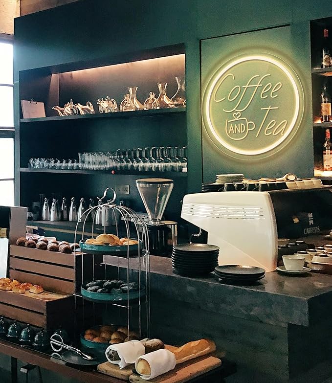 Coffee and Tea Neon Light Sign for Station Bar, Coffee & Tea Light Up Sign for - Image 7