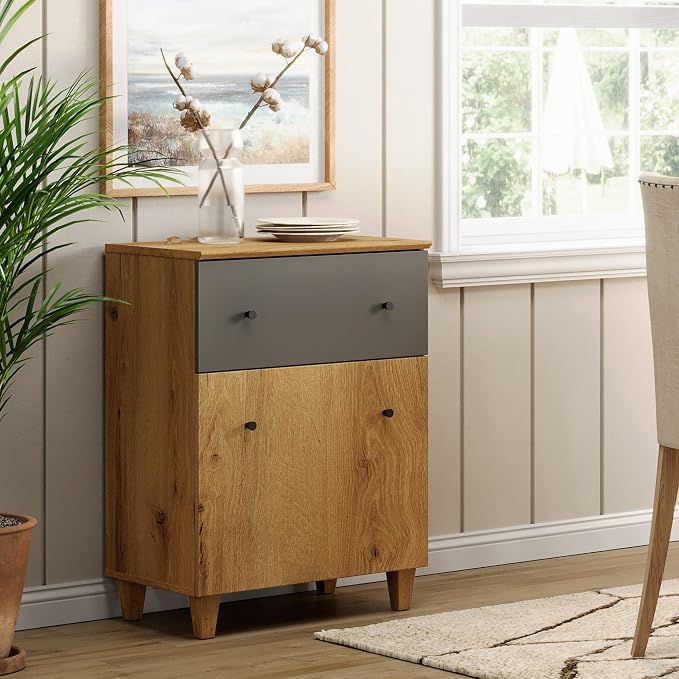 WAMPAT Buffet Cabinet with Drawer and Door by WAMPAT