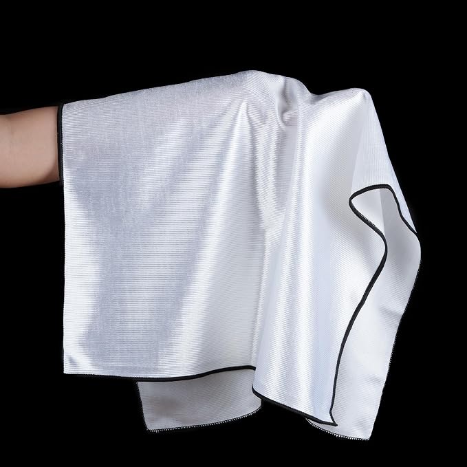POLYTE Professional Microfiber Wine Glass Fine Polishing Cloth - Image 5