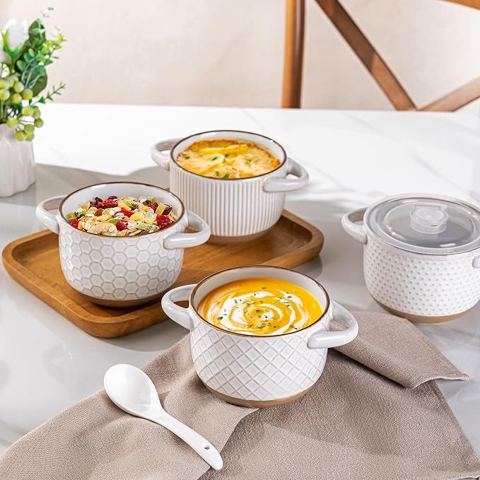 GBhome 22 Ounces Soup Bowls - Image 6
