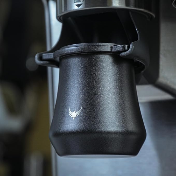 Coffee Dosing Cup 54mm for Breville – Black Stainless Steel Espresso Bean - Image 2