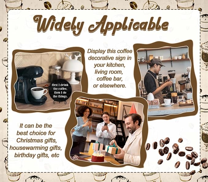 a36 Coffee Bar Decor Sign, Accessories & Must-Haves - Image 4