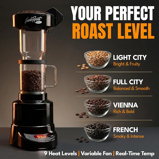 Fresh Roast SR800 Coffee Roaster Bundle - Image 8
