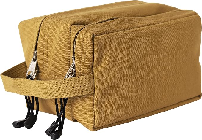 Rothco Canvas Dual Compartment Travel Kit by Rothco