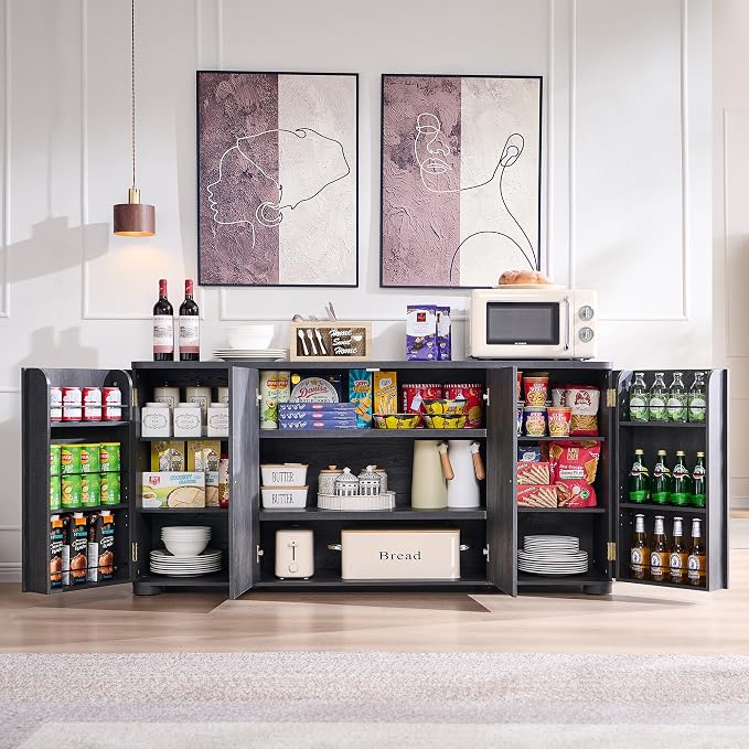 IFGET Curved Buffet Cabinet - Image 3